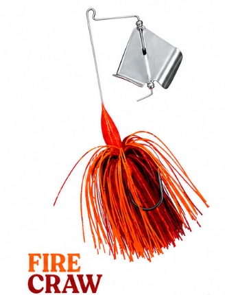 hand tied lead free buss baits